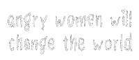 Feminist Angry Woman Sticker
