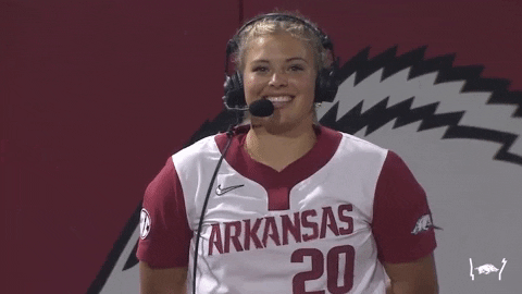Hogs Ncaa Softball GIF by Arkansas Razorbacks