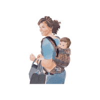 Wrap Babywearing Sticker by Mamy Mamy