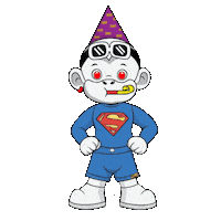 Dc Comics Superman Sticker by Zhot