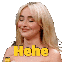 Sabrina Carpenter Lol Sticker by First We Feast