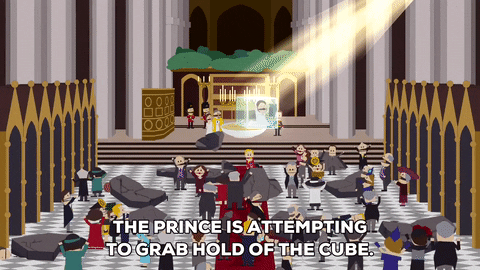 castle cube GIF by South Park 