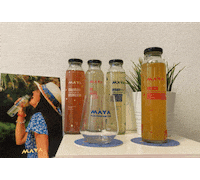 Happy Cheers Sticker by Maya Drink