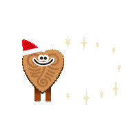 Heart Christmas Sticker by Kraš