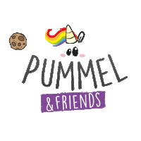 unicorn cookies Sticker by Pummel & Friends