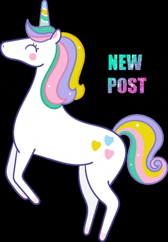KiddyPlanet giphygifmaker new post newpost unicorn GIF