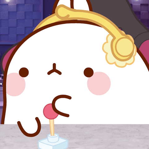 Shocked Freak Out GIF by Molang