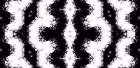 anniemuse giphyupload black and white abstract mask GIF