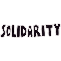 Solidarity Sticker by NYU University Life