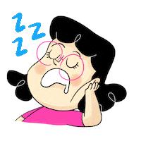sleep monday Sticker by Laura Pereda