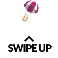 pickabox_me swipe up pickabox Sticker
