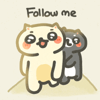 Following Follow Me GIF
