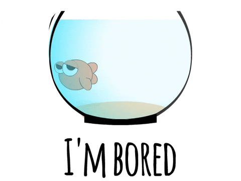 Bored The Fish GIF by stylemotions