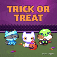Trick Or Treat Halloween GIF by Mino Games