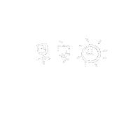 Hilystarry good morning sun 手寫 早安 Sticker