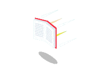 Book Printing Sticker by Trifolio Srl