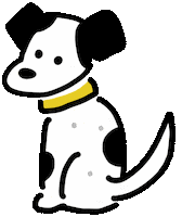 Dog Miro Sticker