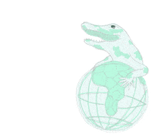 Globe Studying Sticker by UF Warrington College of Business