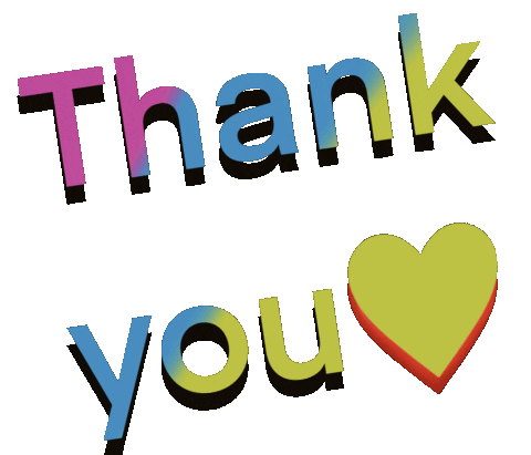 Thanks Thank You Sticker