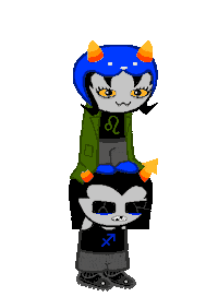 Nepeta Leijon Equius Zahhak Sticker