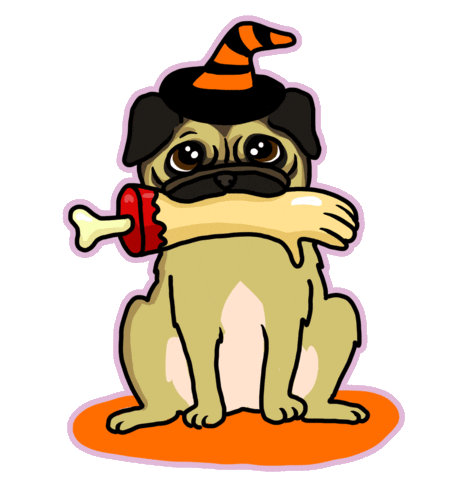 Halloween Fall Sticker by Livia Farkas @ urban:eve