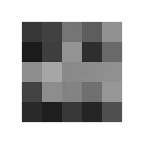 Black And White Pixel Sticker by Culi.