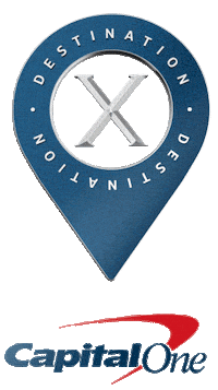 Destination X Travel Sticker by Capital One