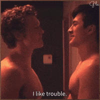 Trouble GIF