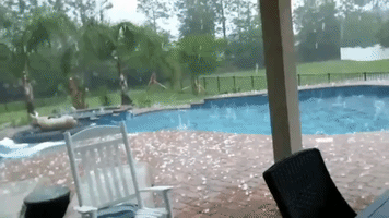 Hail Pounds St. Augustine Areas as Severe Storms Expected