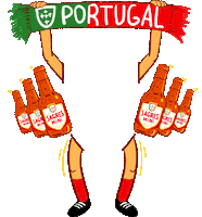 Futebol Portugal Sticker by Cerveja Sagres