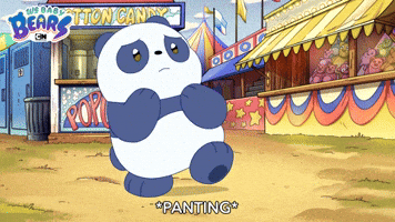 Panda Sits  | We Baby Bears