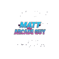 Video Games Vintage Sticker by Matt the Arcade Guy
