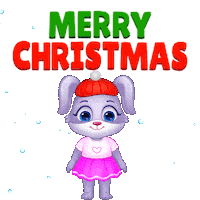 Merry Christmas Sticker by Lucas and Friends by RV AppStudios