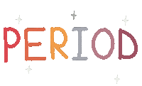Period Sticker