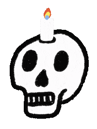 Dia De Los Muertos Halloween Sticker