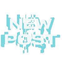 New Post Flashing Sticker