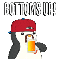 Happy Hour Party Sticker by Pudgy Memez