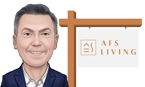 afsliving giphyupload home realestate forsale Sticker