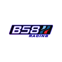 B58Racing racing cars speed fast Sticker