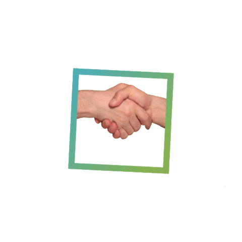 hashtaghandschlag hand together handshake alright Sticker