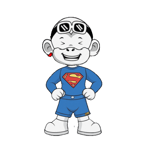 Dc Comics Superman Sticker by Zhot