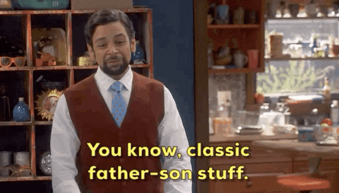 Father-Son Dad GIF by CBS