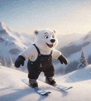 Ski Polca GIF