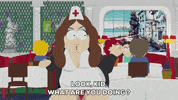 questioning smoking GIF by South Park 