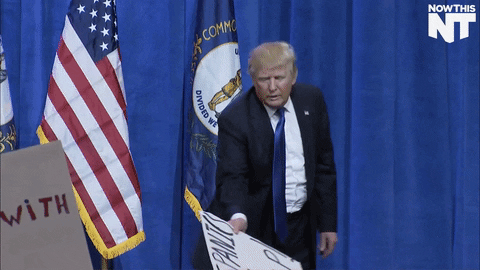 trump omg GIF by NowThis 