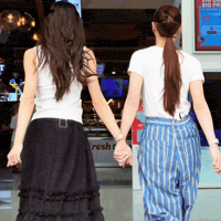 Holding Hands GIF