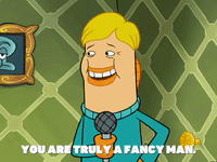 season 6 house fancy GIF by SpongeBob SquarePants