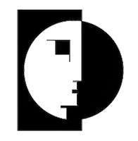 Bauhaus Sticker by Noiselab