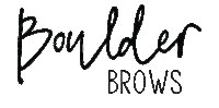 eyebrows Sticker by Boulder Brows