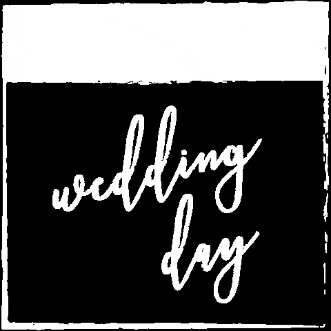 Aeipathy_Studio giphygifmaker wedding calendar wedding day GIF